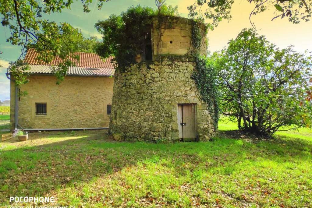 Вилла Moulin De Bigorre Saint-Genes-de-Castillon Экстерьер фото